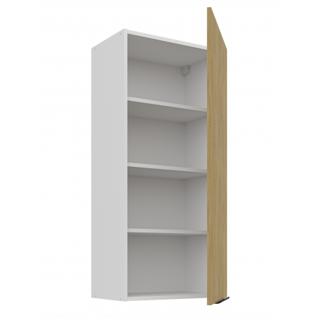 Szafka kuchenna wisząca 60 cm wysoka CREMA dąb cremona / biały mat 60 G-108 1F